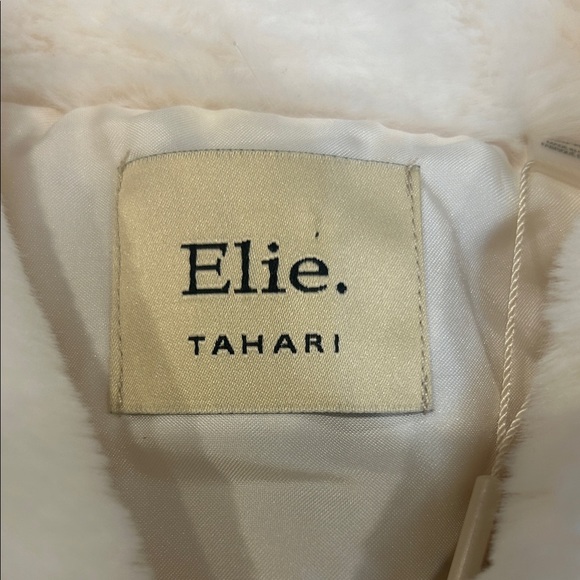 Tahari Cream Faux Fur Kids Vest - Picture 2 of 7